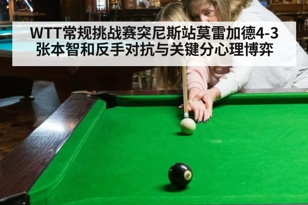 WTT常规挑战赛突尼斯站莫雷加德4-3张本智和反手对抗与关键分心理博弈